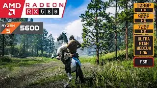 RED DEAD REDEMPTION 2 - RX 580 - RYZEN 5 5600