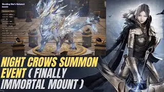 Night Crows Summon Event Crazy Luck Immortal Mount