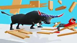 Bull Master Run : 🐂 Collect and Grow - All Levels Gameplay Android,ios