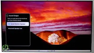 SAMSUNG SMART Monitor M8 &ndash; How to Switch Sound Output