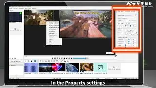 HDshow operation demonstration
