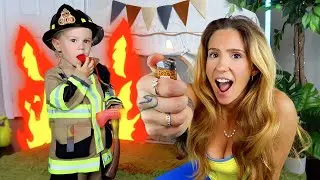 Firefighter Adventure Story | Low Stimulation Pretend Play & Counting for Babies & Toddlers
