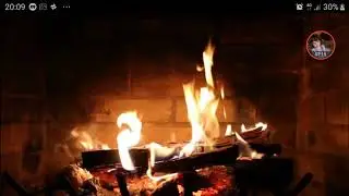 Fireplace - a winter fireplace for your android phone, tablet and tv