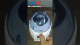 Mini centrifuge machine 4000rpm +91-9266169685 #labxe #labxeexports #minicentrifuge #centrifuge
