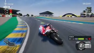 MotoGP&trade;23 Race At #LemansCircuit #FrenchGP With @GresiniRacing #MotoGp #Playstation4
