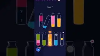 Water Sort Puzzle 💧 | Level 7 | Hardest So Far 😳