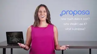 Build Proposals Online Better, Smarter, and Faster with Proposa.