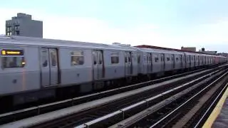 R68 Q train via astoria express