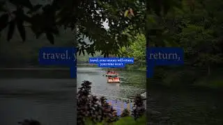 one advice for the young people : travel. your money will return your time won't Jackie chan quote