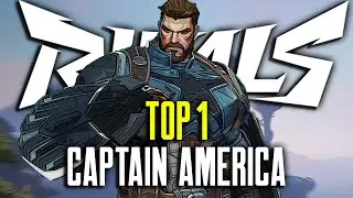 TOP 1 CAPTAIN AMERICA | Jinx2121 | MARVEL RIVALS COMPETITIVE
