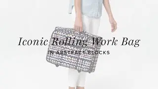 Vera Bradley Iconic Rolling Work Bag