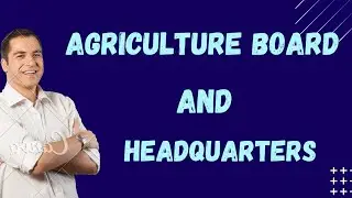 || Agricultural board || And Headquarters #Agriculture board