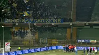 Tifosi dell'Audace Cerignola ad Avellino
