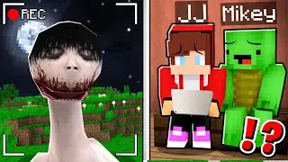 JJ and Mikey Got SCARY UMA on a Hidden Camera in Minecraft! - Maizen