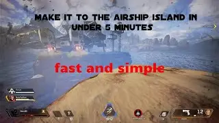 How To Get To AIRSHIP ISLAND in 5 MINUTES or LESS