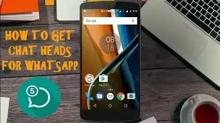 How to get chat heads in Whatsapp?
