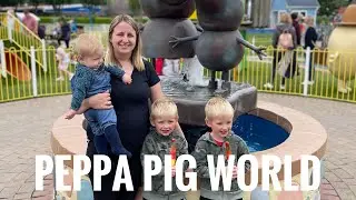 Paultons Park (Peppa Pig World) with toddler twins and a baby | Craig Family Blog (AD)
