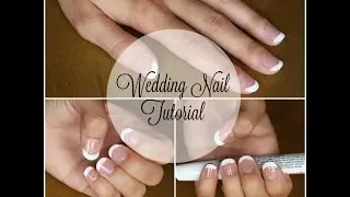DIY Perfect Wedding Nails in 2 Minutes!