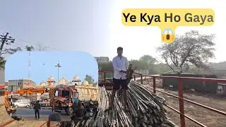 Aaj Bamboo Bhar ke Truck aaya Or raste me ye kiya ho gaya 😱 #vlog 42