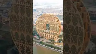 copper coin building in China #viralvideo2021 #viralvideo #viral