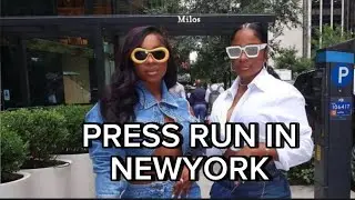REGINAE CARTER AND TOYA JOHNSON-RUSHING IN NEWYORK FOR PRESS RUN  #reginaecarter #toyajohnson