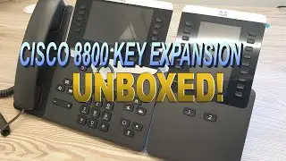 Cisco IP Phone 8800 Key Expansion Module Installation & Overview