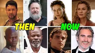 🎬 Gladiator (2000) Actors & Actresses Then and Now 2025 | Amazing Transformation of Gladiator Cast 😲