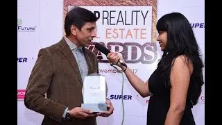 PROPREALITY : -AT PROPREALITY  REAL ESTATE AWARD SHOW, An Interview of MR. MAHESH PATEL, BLUE LOTUS.