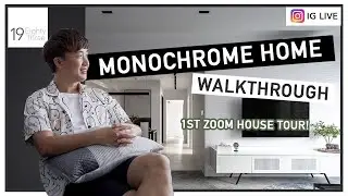 Singapore&rsquo;s 1st ZOOM House Tour! | Airbnb-Inspired Monochrome Home Walkthrough | Interior Design