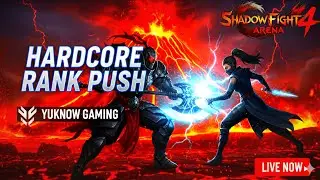 DAY 361 || Hardcore Rank Push 🫸🔥🫷 Ho Gaya Fusss! #shadowfight4live #Shadowfight4 #shadowfight