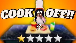 Becoming A Chef In ROBLOX... | Cook Off