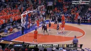 Bucknell MBB - 2017 PL Tournament Quarterfinal Highlights