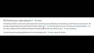 effective dart format