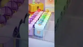 Rainbow-colored Storage Organization #feelmtech #floraflora #floragirls