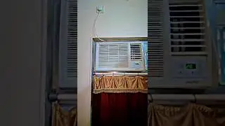 windows ac service at home #airconditioning #hvac #acrepairing #airconditioner #ac #support