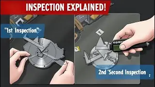 What is 1st & 2nd Inspection principles of Measurement ? (For best experience, choose 1.25X Speed)