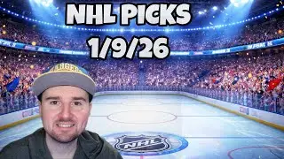 🏒🔥 NHL Picks Today - Best Expert Predictions for 1/9/26 ! 🏒🔥