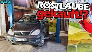 Suche TRAUMAUTO, kaufe ROSTLAUBE! | Was kost der ROST?  Unser Neuer! |  Mercedes A-Klasse | W168