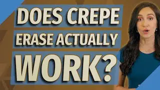 Does crepe erase actually work?