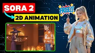 How I Use SORA 2 to Create Viral 2D YouTube Animations | 100% FREE & Unlimited