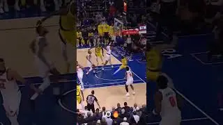 🏀Mitchell Robinson Blocked Tyrese Haliburton LAYUP!~🔥#nba #basketball #newyorkknicks #indianapacers