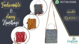 Girls & Women Handbags /Low price Sling bags /college bag  under 499/- || SASTE BAG #craferia