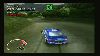 WRC Arcade PS1 - Time Trial (Germany)