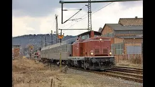211 054 bringt Silberlinge nach AG R&uuml;belandbahn zur&uuml;ck