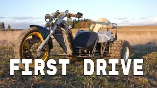 100+ Horsepower Drift Trike First Test Drive!