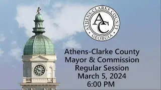 03-05-2024 Mayor & Commission Regular Session