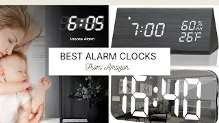 TIKTOK MADE ME BUY IT 💥Best Alarm Clocks Amazon Must Have | How To Get Click Description