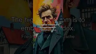 The highest wisdom is to embrace paradox