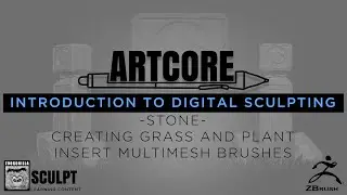 IDS S1 Stone 012 Pillar Grass And Plane Insert MultiMesh Brushes
