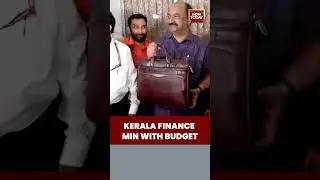 Kerala Budget 2026-27: FM KN Balagopal with Budget Document at Residence, Ahead of Polls